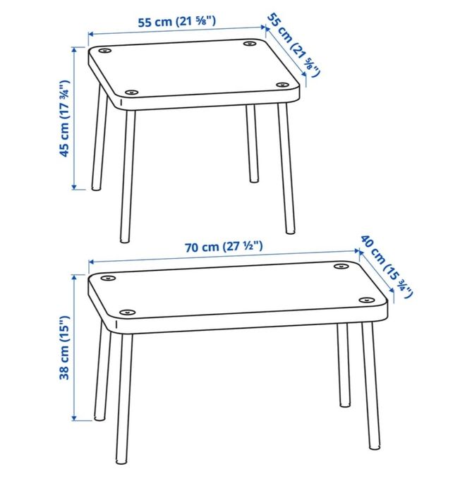 Stoliki Sonhult Ikea
