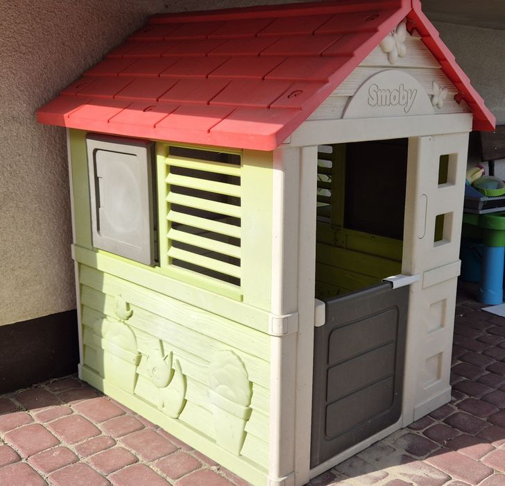 Domek SMOBY Nature z kuchnią 810713