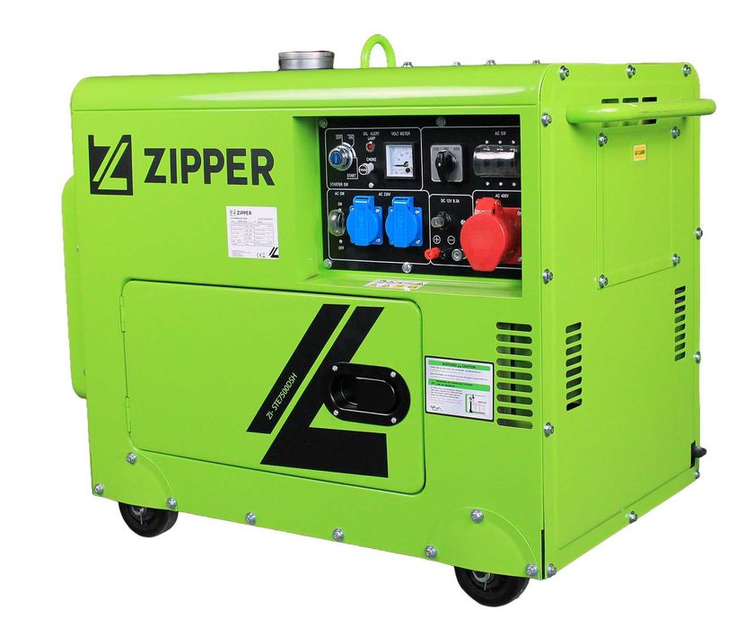 Generator Agregat Prądu AVR Diesel 6,25kVA 230/400V prądotwórczy 3faz
