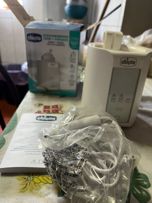 Esterilizador biberões Chicco e Aquecedor de Biberoes64861248034690122