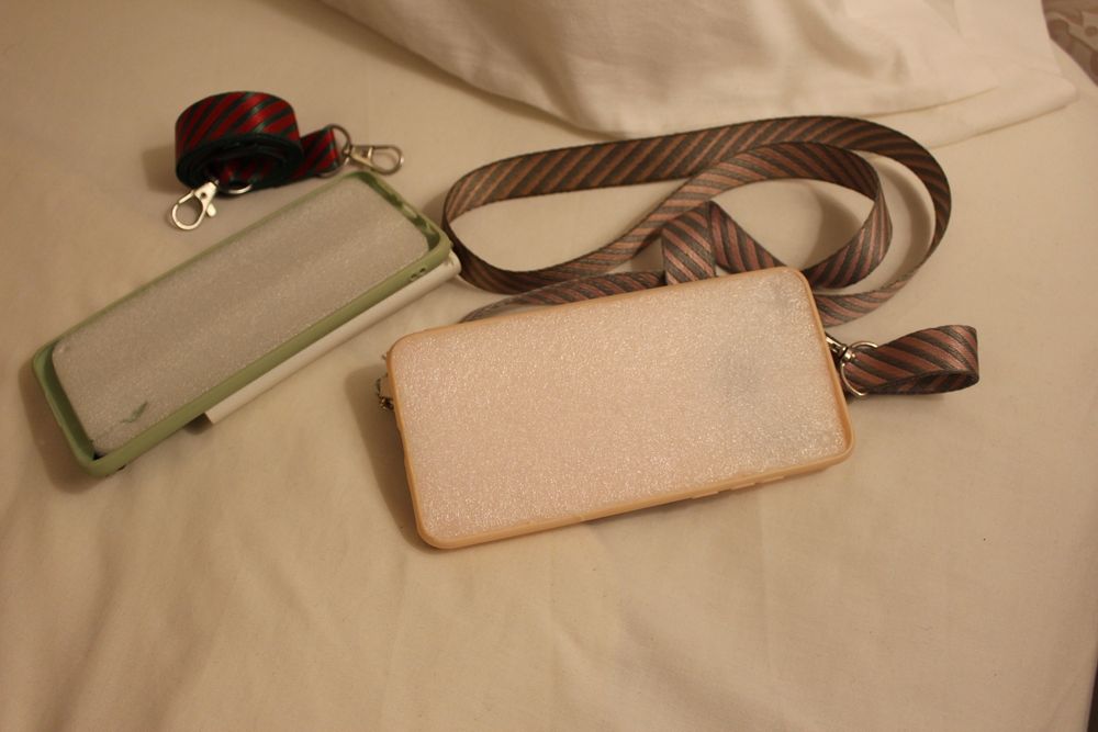 Capa/bolsa Huawei p30 lite, da Minnie, rosa/verde novas