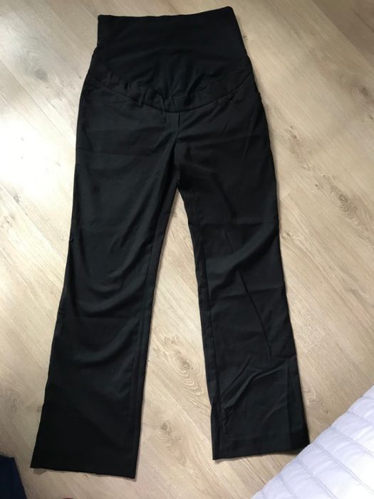 7 SZTUk Spodnie ciążowe rozm. 40 H&M Mamalicious Branco 7 sztuk