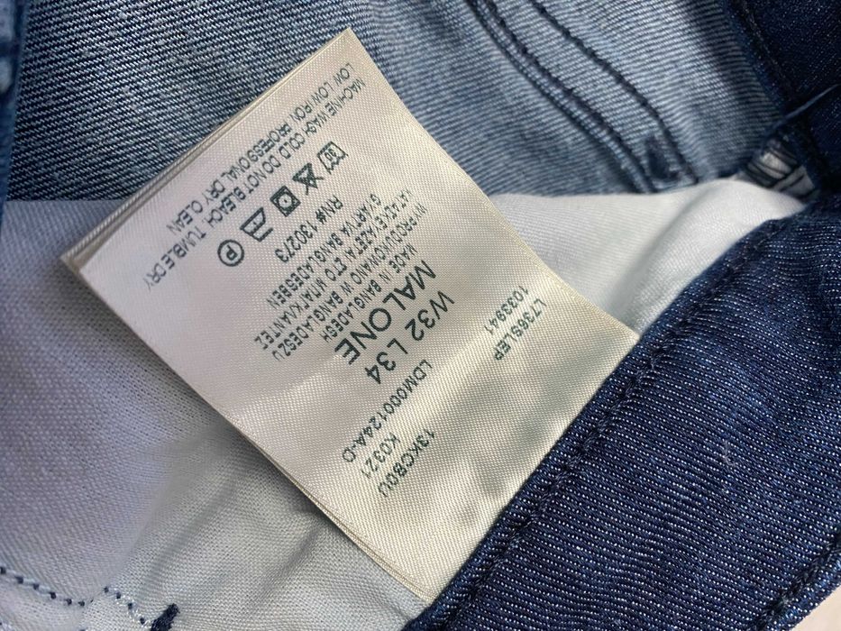 LEE Malone r.32/34 oryginalne spodnie jeansowe męskie Slim Fit