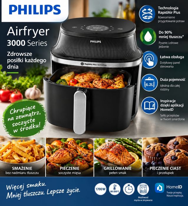 Airfryer   Philips PHILIPS Ovi XL seria 3000 NA331/00