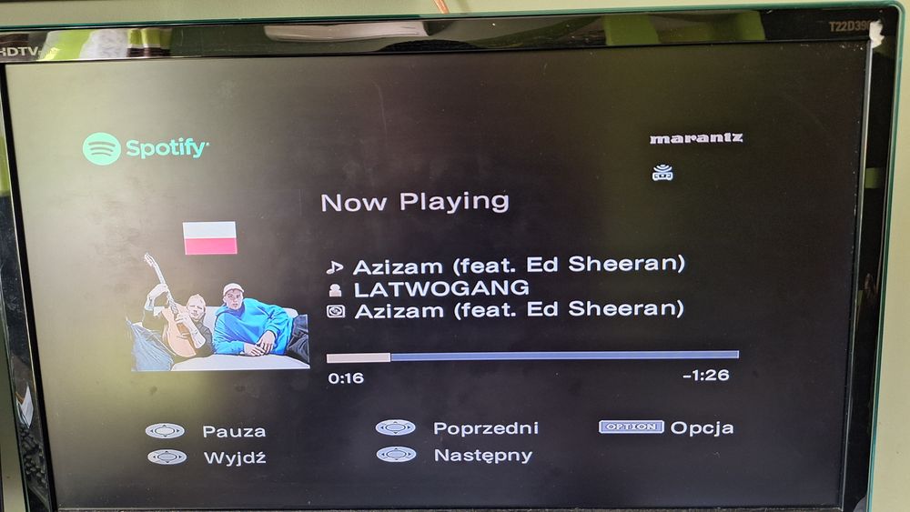 9.2 Marantz SR7009 165W Wi-Fi BT AirPlay Spotify DOlby Atmos radio usb