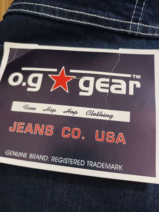 Calça ganga vintage baggy