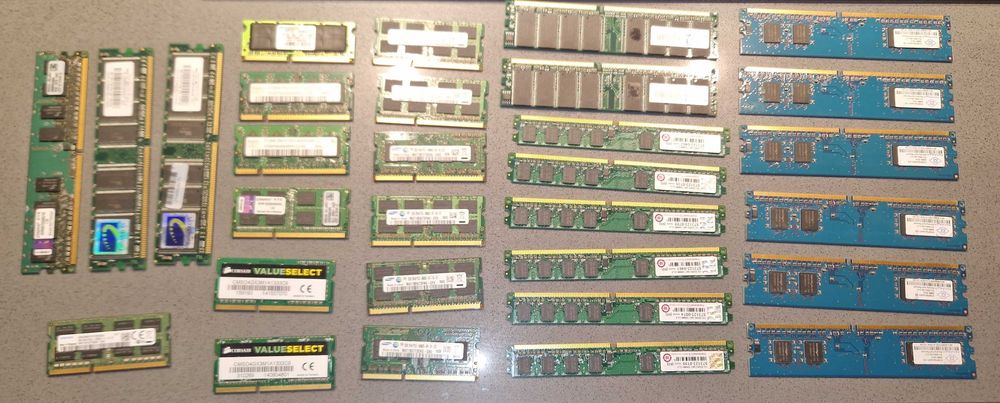 Memorias para computadores vários modelos