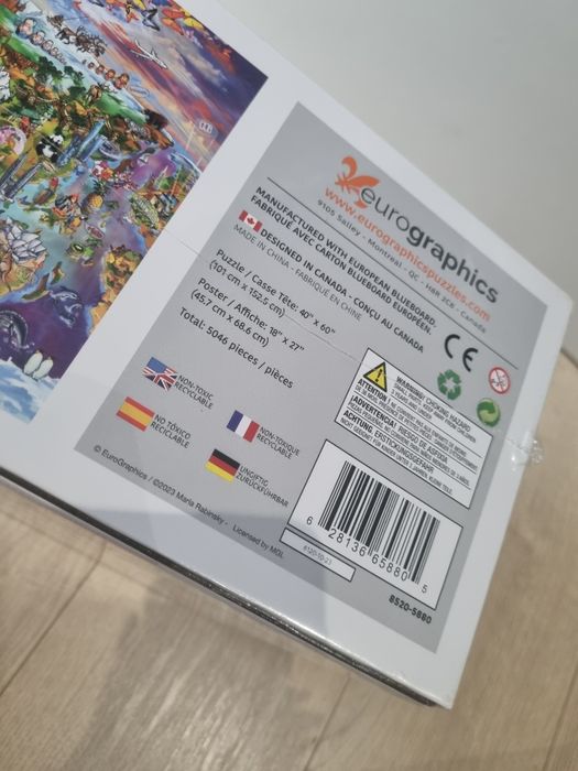 Puzzle 5000 Eurographics