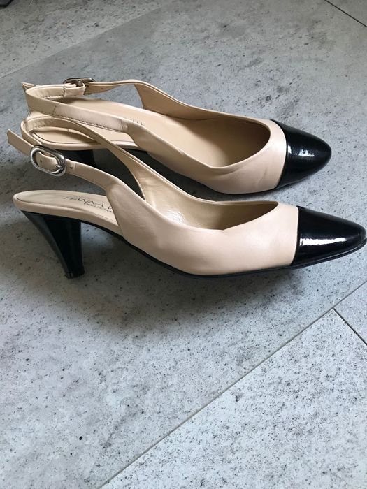 Włoskie skórzane buty Vera Pelle