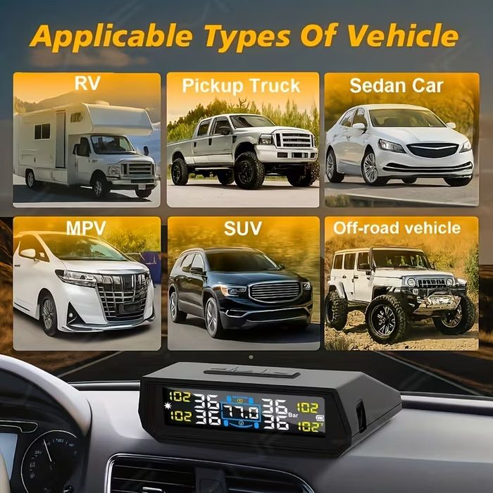 Датчики давления воздуха в колёсах TPMS