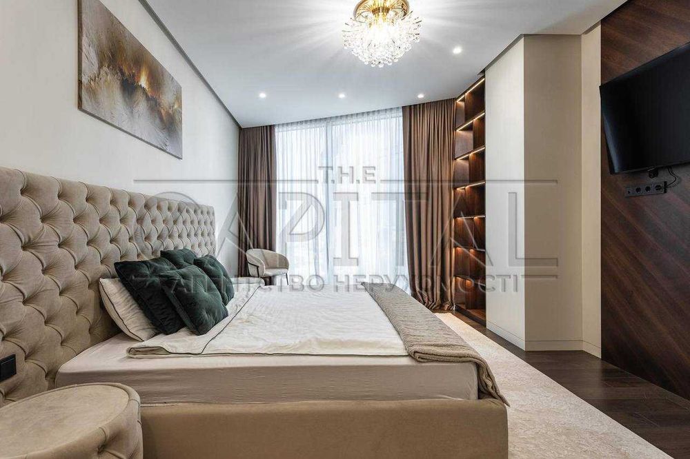 Продаж нової дизайнерської 3-к ЖК Taryan Towers Печерськ 94м2 Тераса Гардеробна