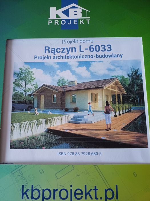 Projekt domu 67m2 RĄCZYN L-6033, KB Projekt