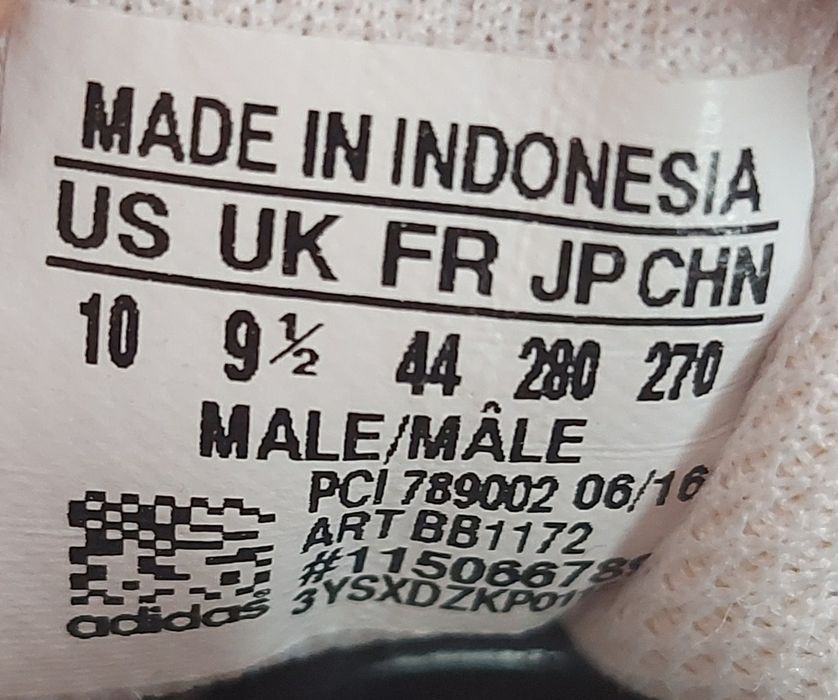 Кроси фірми adidas superstar оригінал

Розмір по бірці:
 Us 10  UK 9 1