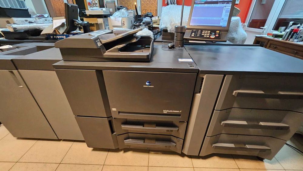 Машина для цифрового друку "Konica Minolta bizhub PRESS 1250" б/в