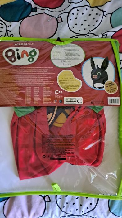 Disfarces carnaval - Macaquinho Bing e Pikachu