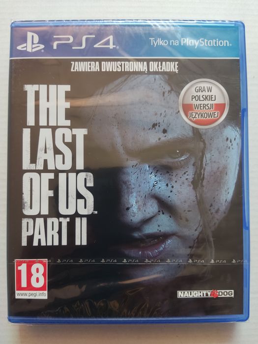 The Last of US Part II PL PS4/ps5  nowa w folii