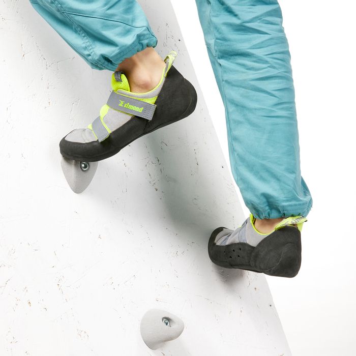 PÉS DE GATO DE ESCALADA - ROCK+ ADULTO/CRIANÇA CINZA