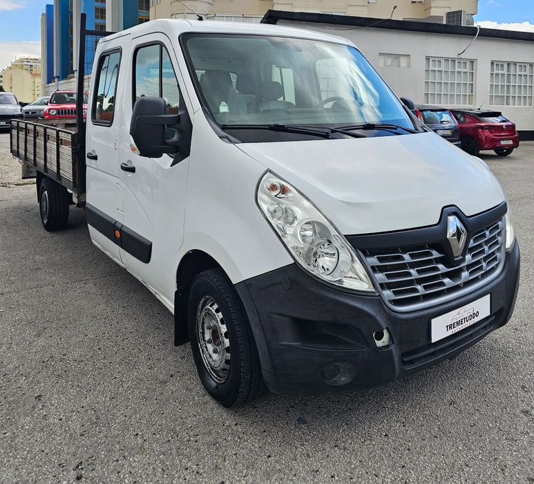 Renault MASTER CABINE DUPLA CAIXA ABERTA 7 LUGARES.