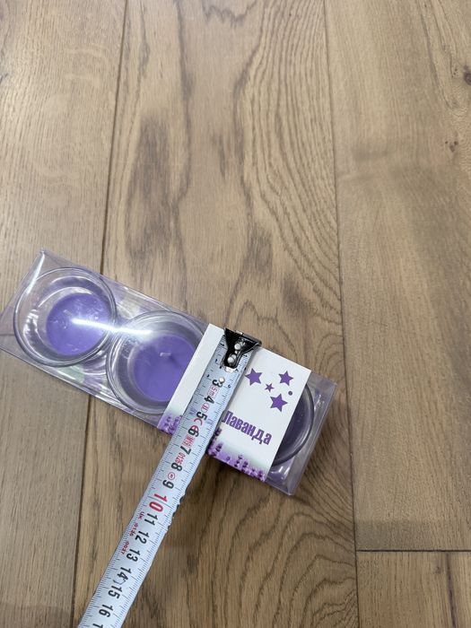 Набір свічок Лаванда, 3шт