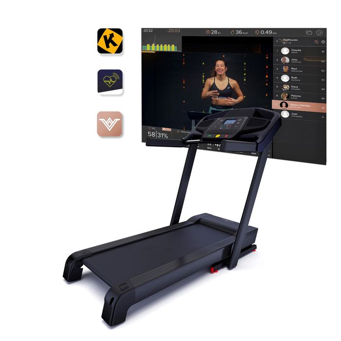 Passadeira de Corrida Domyos T900C Conectada, 18 km/h, 50x143 cm