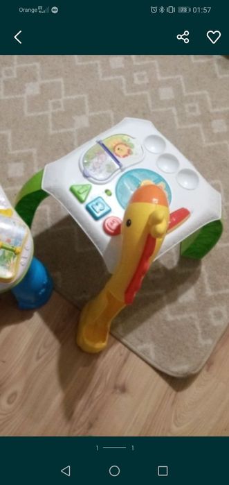 Stolik edukacyjny Fisher price