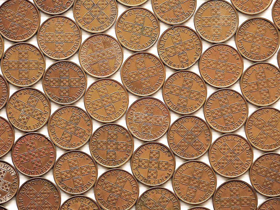 Lote de 200 Moedas 50 Centavos 1974