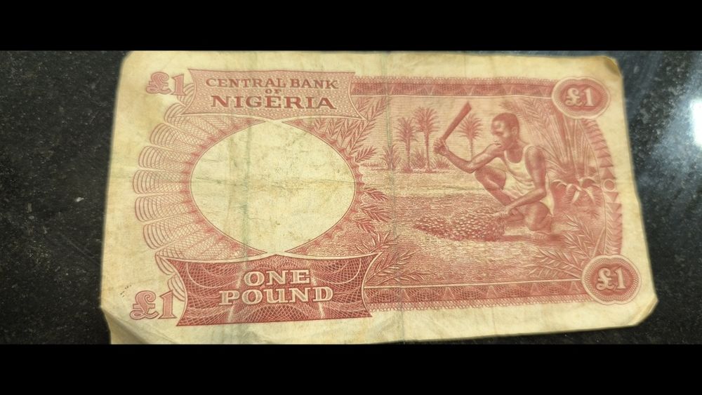 Notas muito antigas desde 1960 Novas