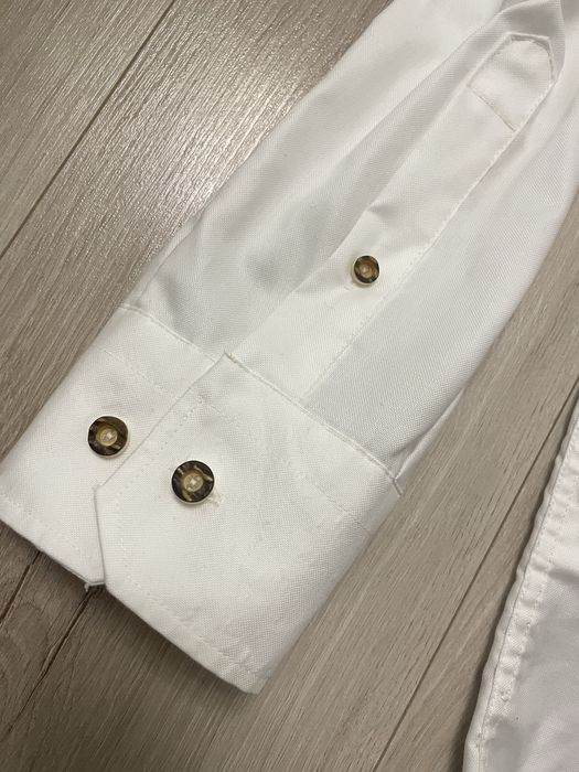 Підліткова, фірмова, білосніжна сорочка рубашка на 16-17 років