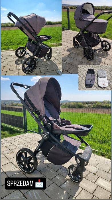 Wózek 2w1 spacerówka gondola Muuvo quick 3.0
