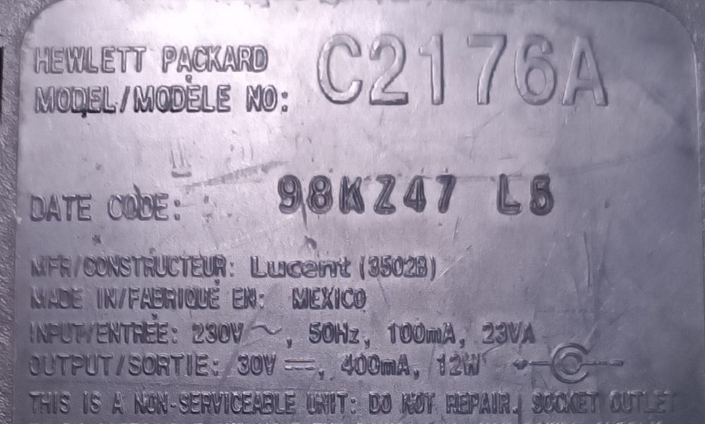 Блок питания 30v.