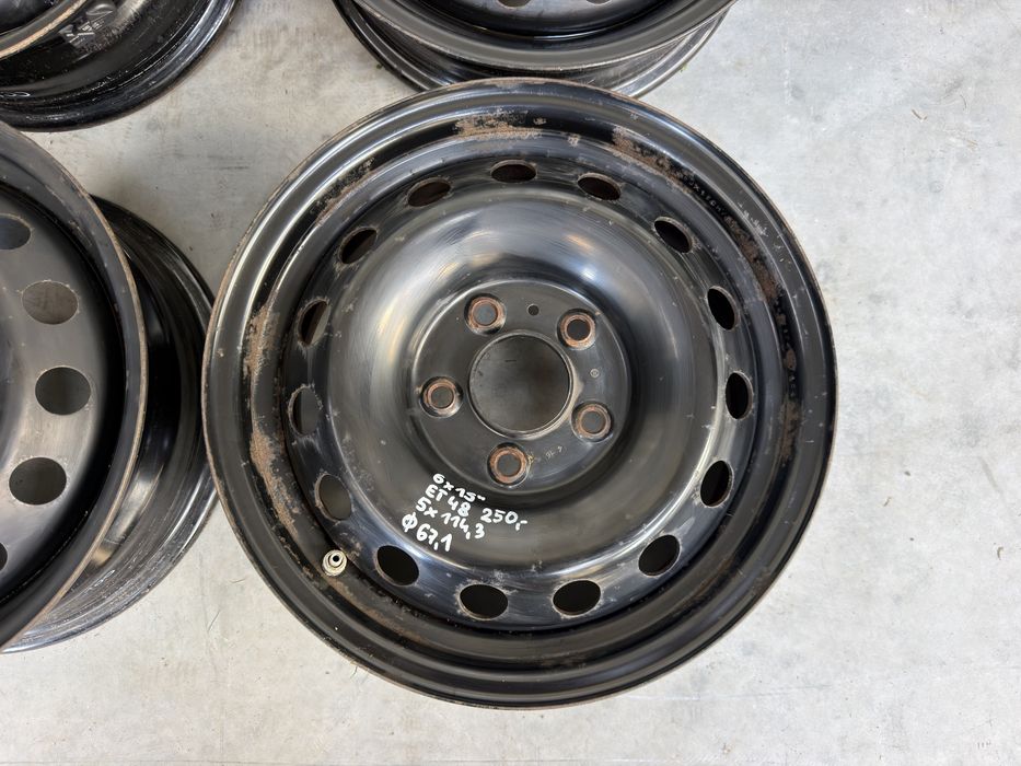 Felgi stalowe 15” 5x114,3 do Kia, Hyundai