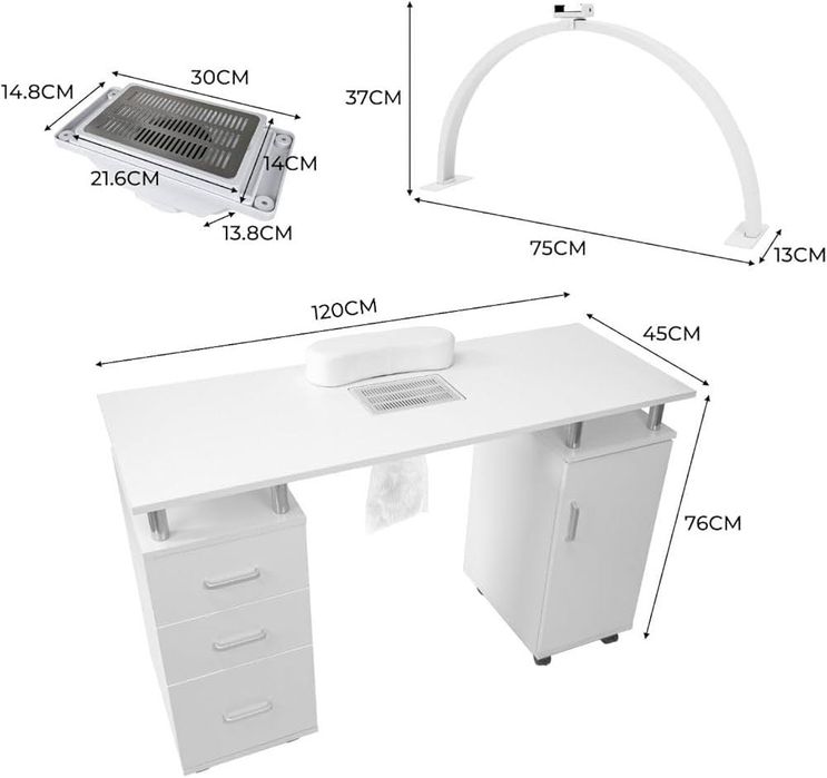 Mesa esteticista