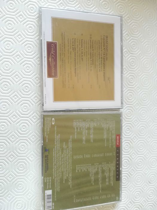 2 CD's música clássica NOVOS ainda em plástico