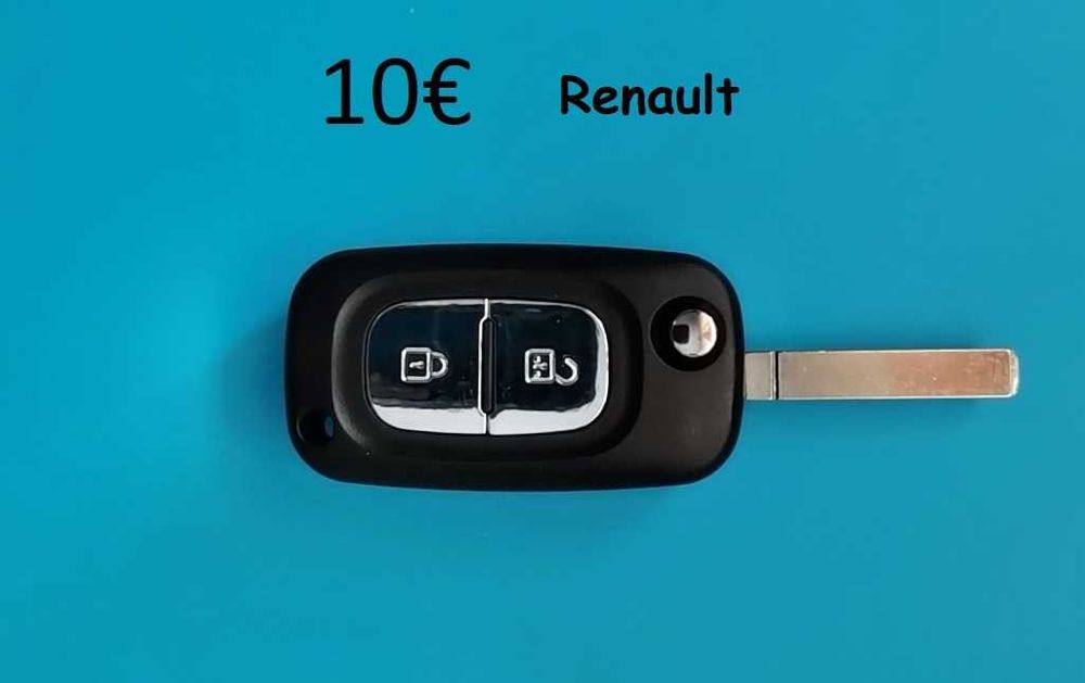 Chave carcaça Peugeot/Opel/Renault/Volkswagen/ completas Mercedes