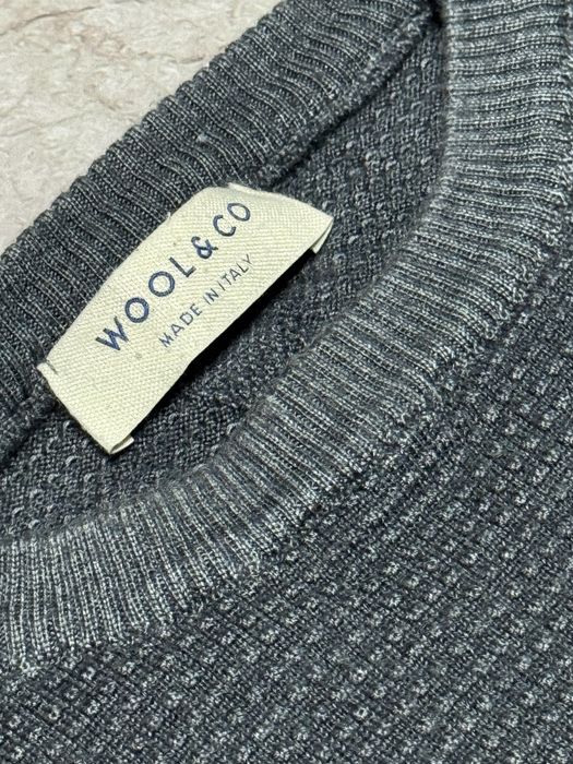 Вовняий светр WOOL & Co (оригінал, made in Italy)