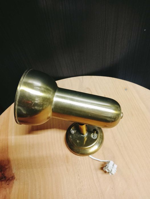 Candeeiro / foco / aplique dourado