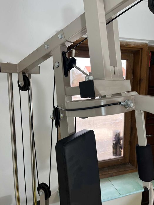 Atlas MS-360 Do Ćwiczeń Wielofunkcyjny Wyciągi Prasa Nóg Modlitewnik