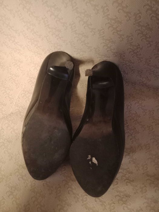 Szpilki skórzane Ryłko estima 36,5