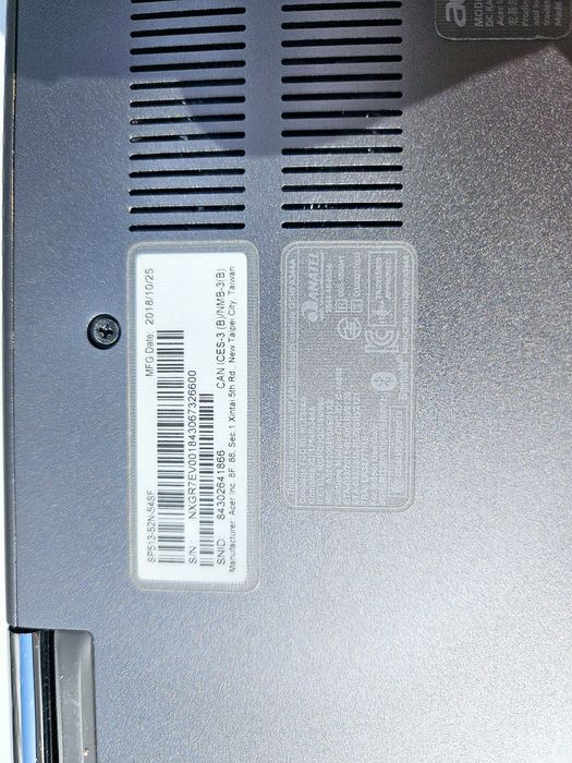 Acer Spin 5 Laptop 360 stopni Tablet DOTYK ,ULTRACIENKI SSD 256GB