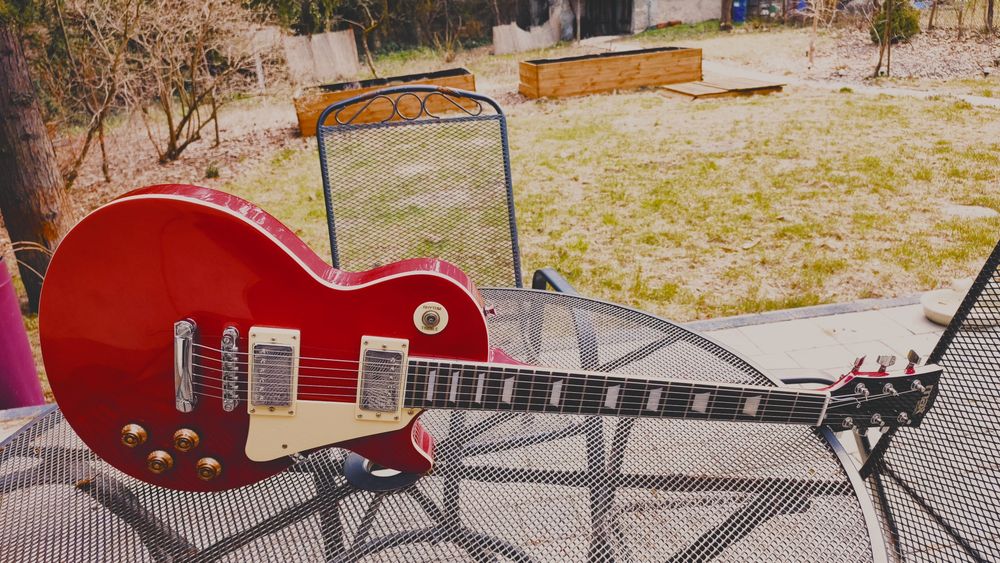 NOWA Les Paul Max Music piękna gitara elektryczna    Polecam :)