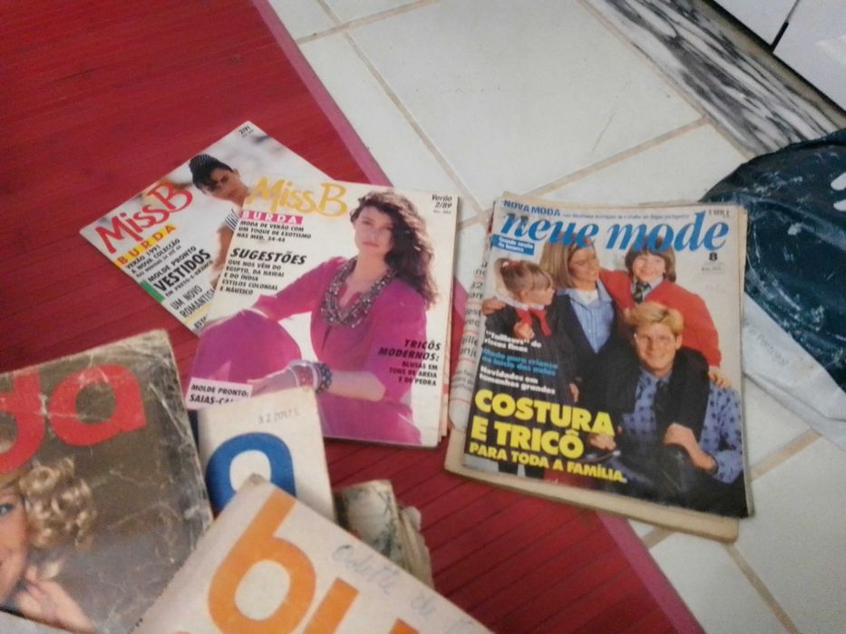 Revistas Moda antigas