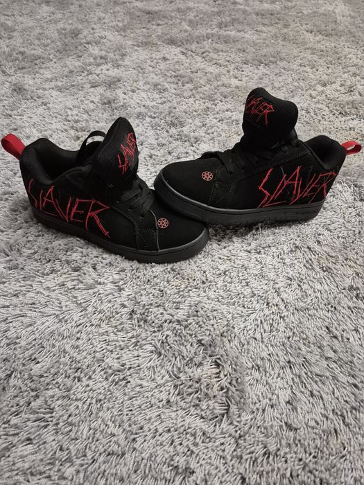 Продам кеди DC Court Graffik x Slayer Skate Shoes Low-Top