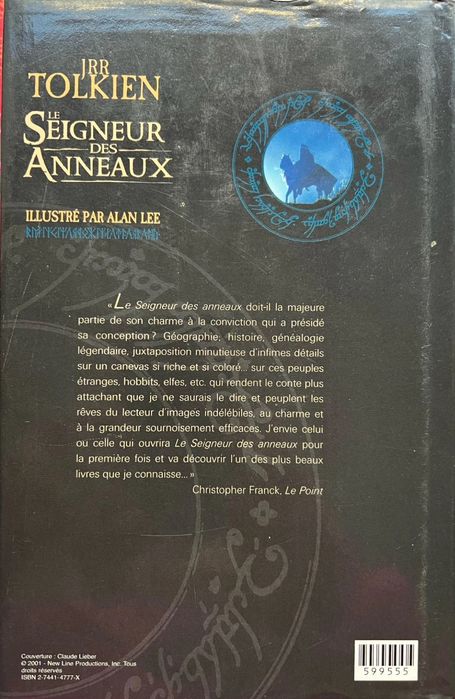 Trilogia " O Senhor dos Anéis" de Tolkien