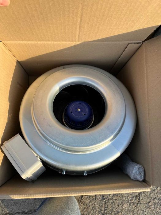 Вентилятор канальный Вентс ВКМЦ оцинкованный вытяжной приточный