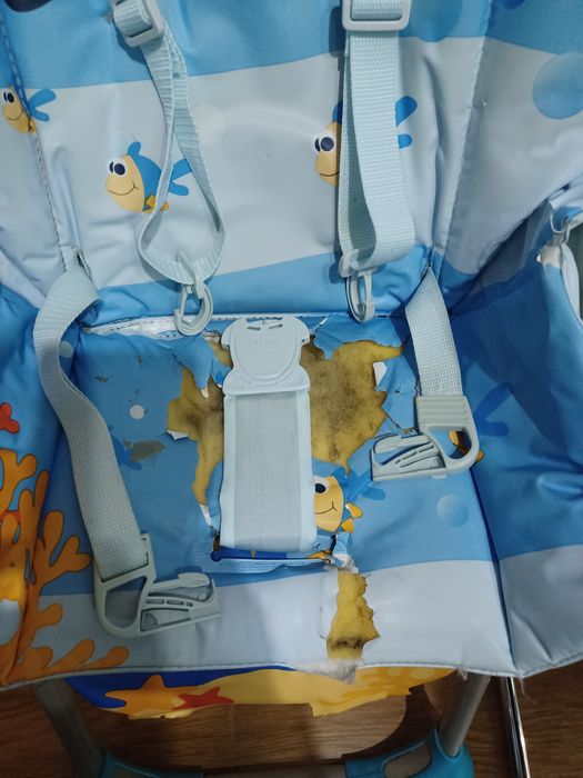 Cadeira papa muito versátil Chico