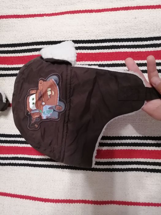 Демисезонная шапка ушанка H&M на мальчика 4-8 лет,р.122-128,4-6 лет