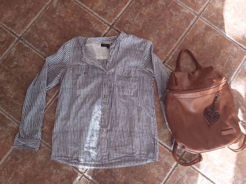 Koszula bawełniana w paski Top secret 36