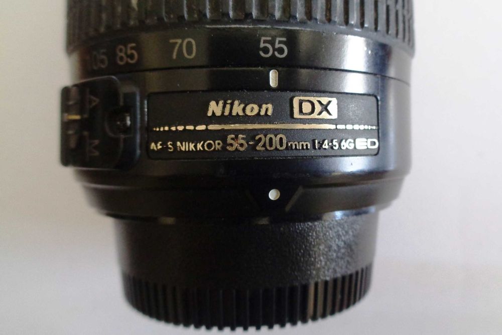 Lente Nikon AF-S DX 55/200 mm