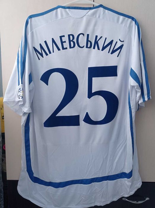 игровая футболка Динамо К Ярмоленко Украина Милевский Шапаренко Бражко