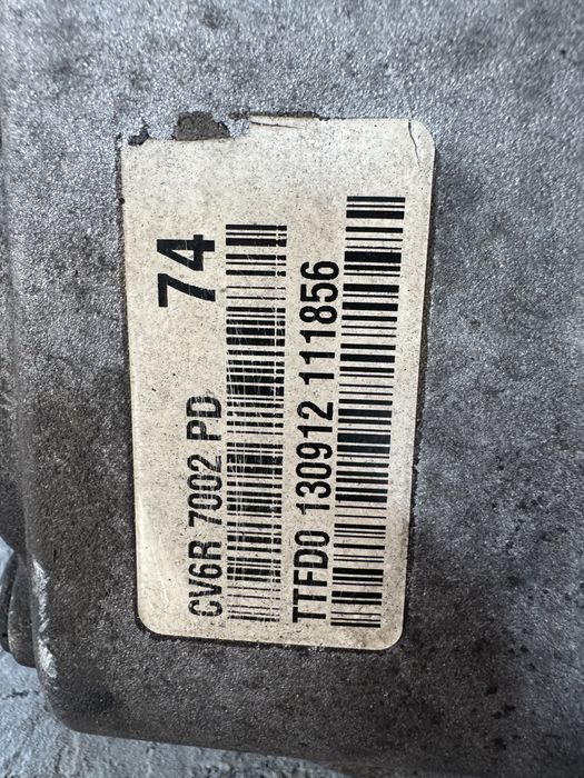 Коробка передач 1.6 TDCI 6-ст. на Ford c-max CV6R 7002 PD